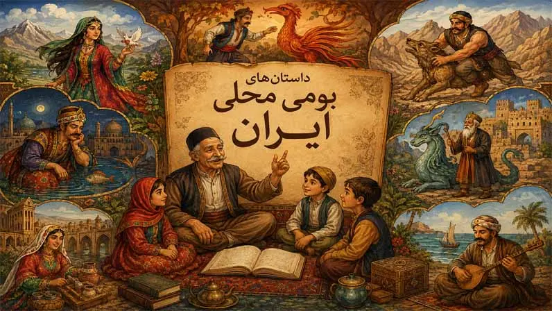 داستان‌های بومی و محلی ایران؛ گنجینه‌ای از فرهنگ، هویت و خاطرات نسل‌ها