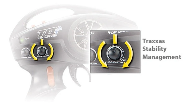 سیستم پایداری (TSM – Traxxas Stability Management)