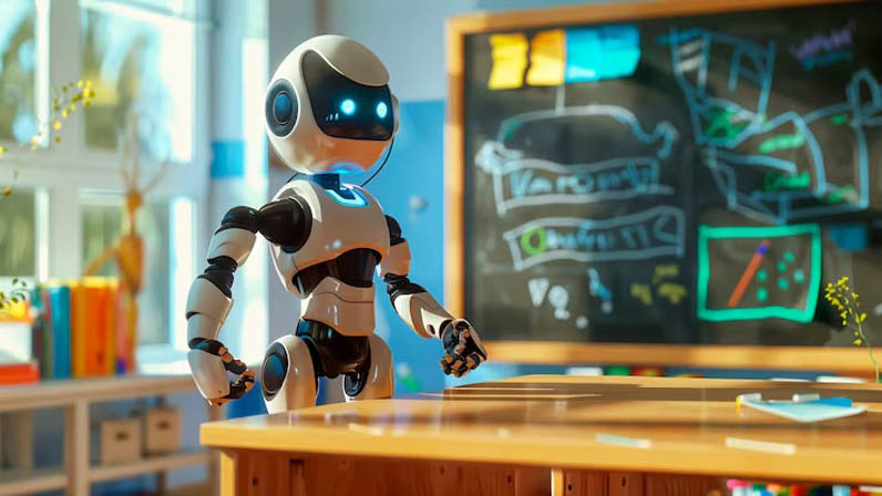A Robot in the Class