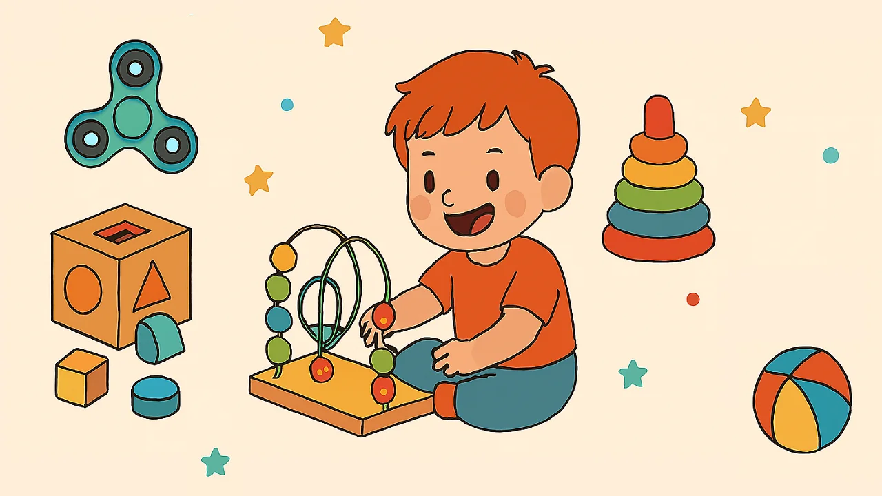 معرفی اسباب‌بازی‌های مناسب برای کودکان بیش‌فعال (ADHD)